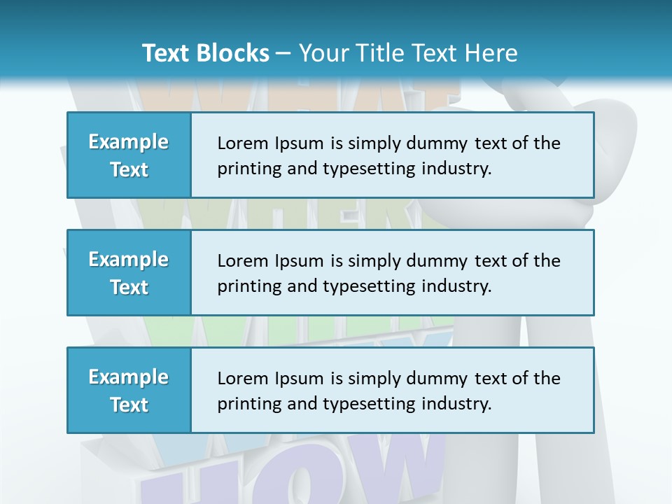 Wonder Answer Modern Life PowerPoint Template
