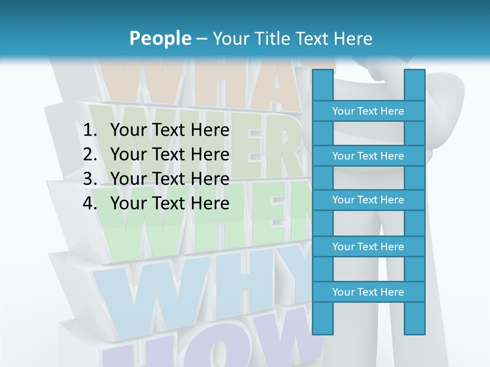 Wonder Answer Modern Life PowerPoint Template