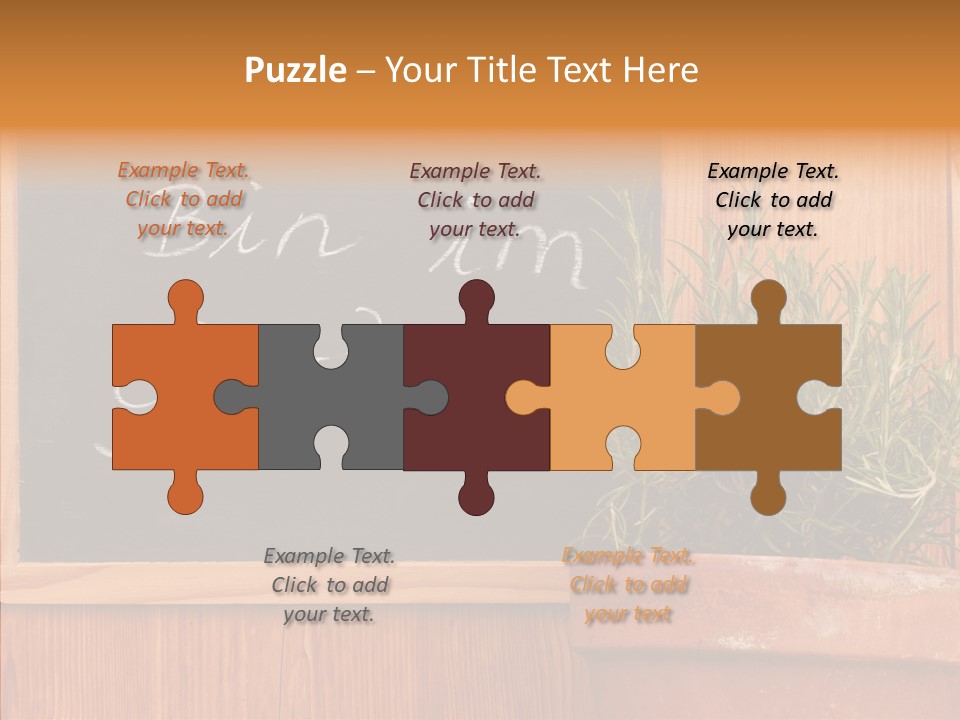 Handschrift Notiz Heilkraut PowerPoint Template