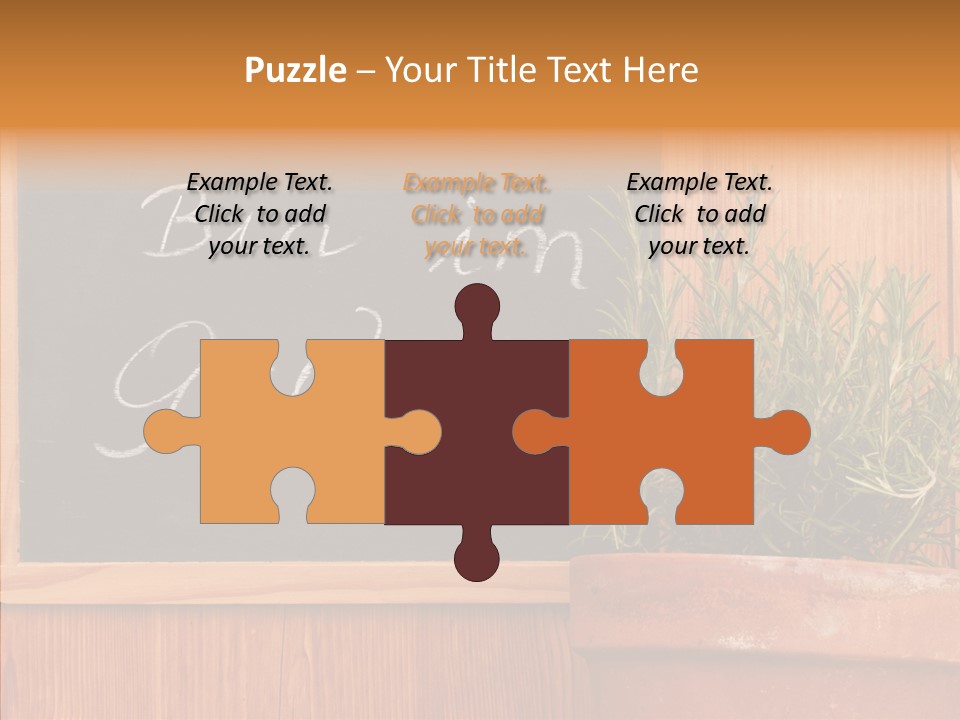 Handschrift Notiz Heilkraut PowerPoint Template