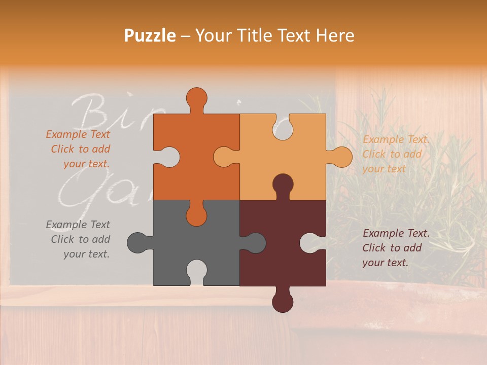Handschrift Notiz Heilkraut PowerPoint Template