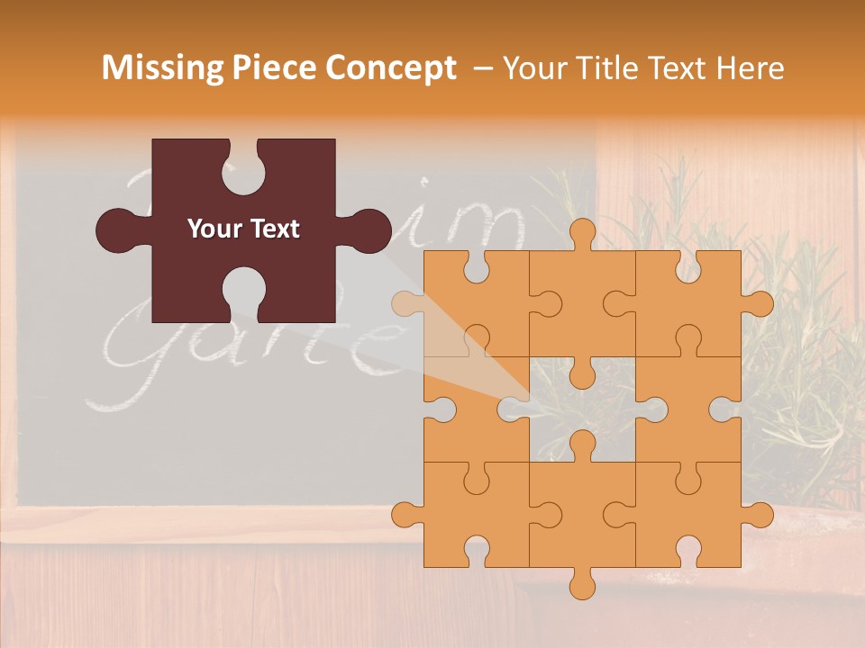 Handschrift Notiz Heilkraut PowerPoint Template