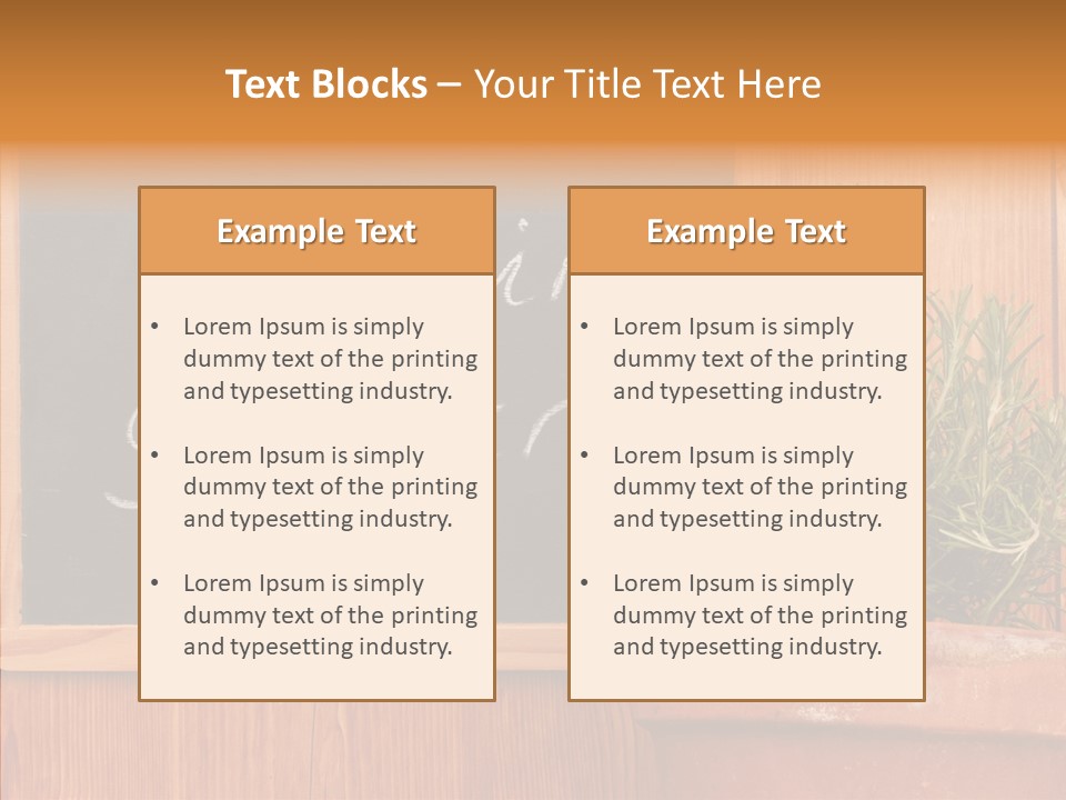 Handschrift Notiz Heilkraut PowerPoint Template