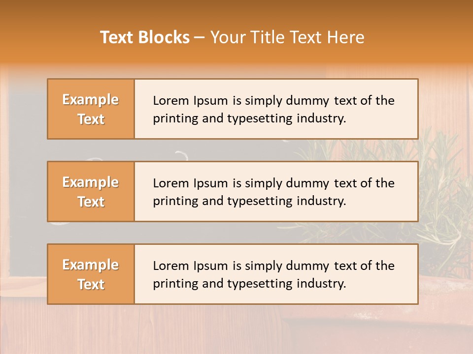 Handschrift Notiz Heilkraut PowerPoint Template