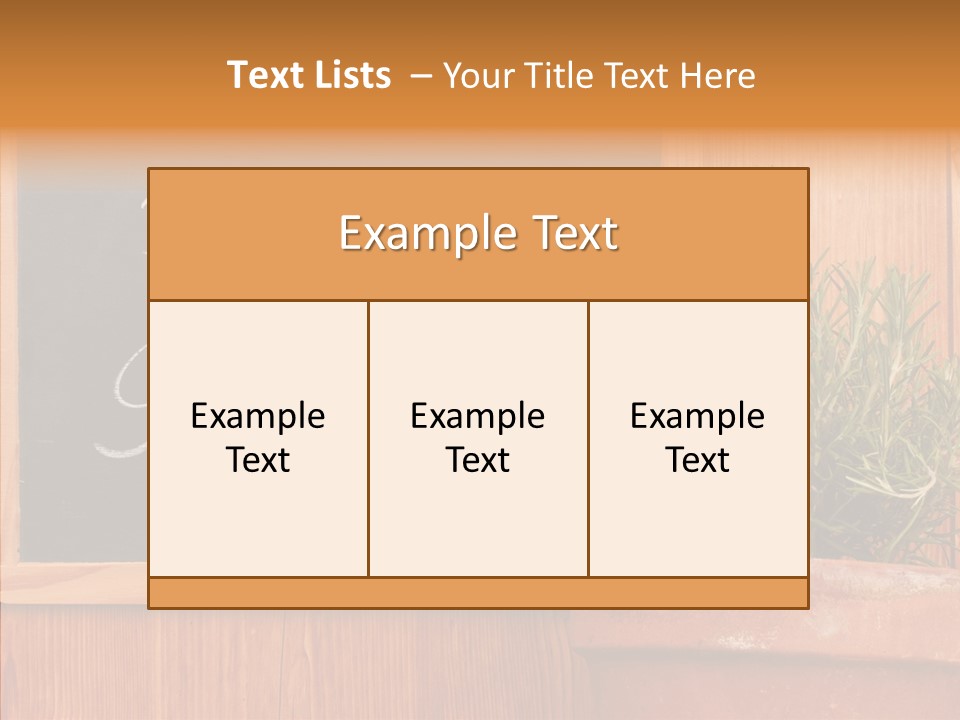 Handschrift Notiz Heilkraut PowerPoint Template