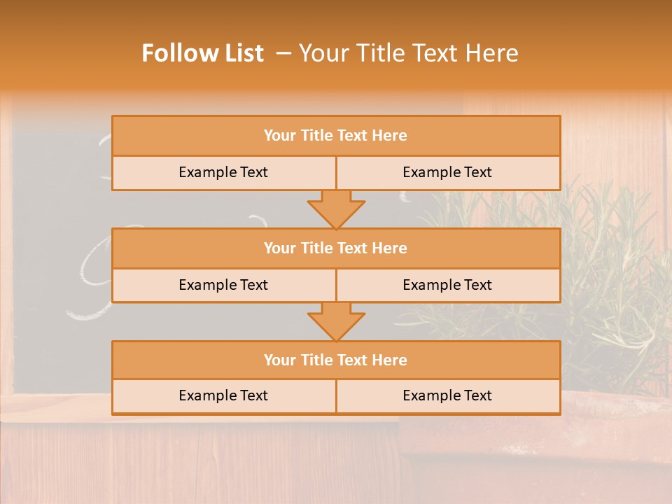 Handschrift Notiz Heilkraut PowerPoint Template