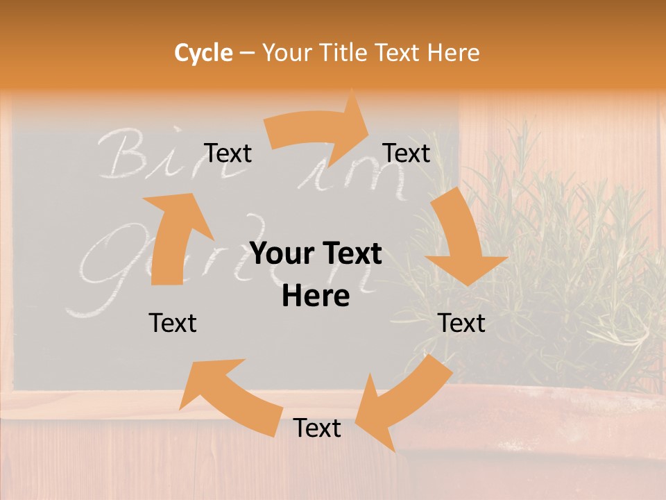 Handschrift Notiz Heilkraut PowerPoint Template