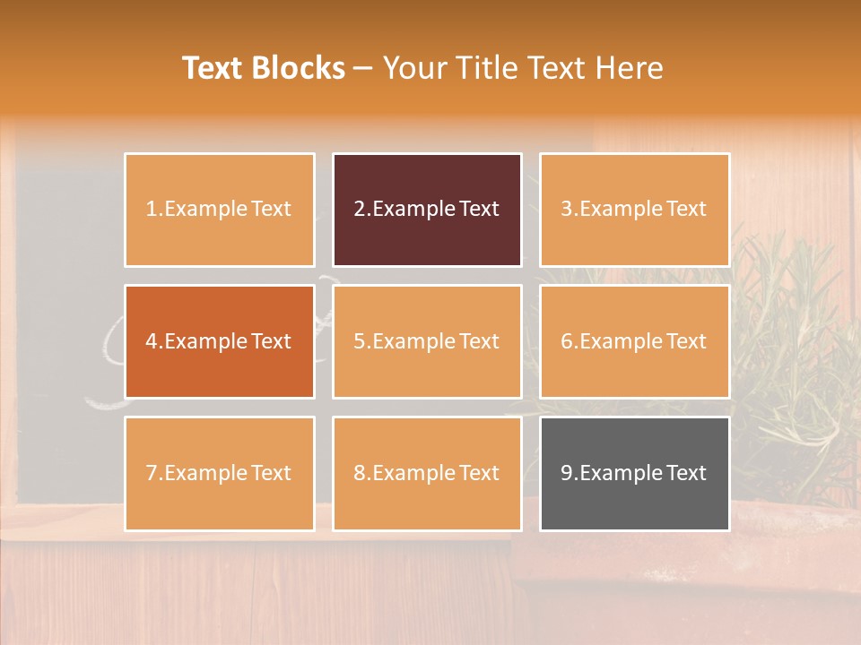 Handschrift Notiz Heilkraut PowerPoint Template