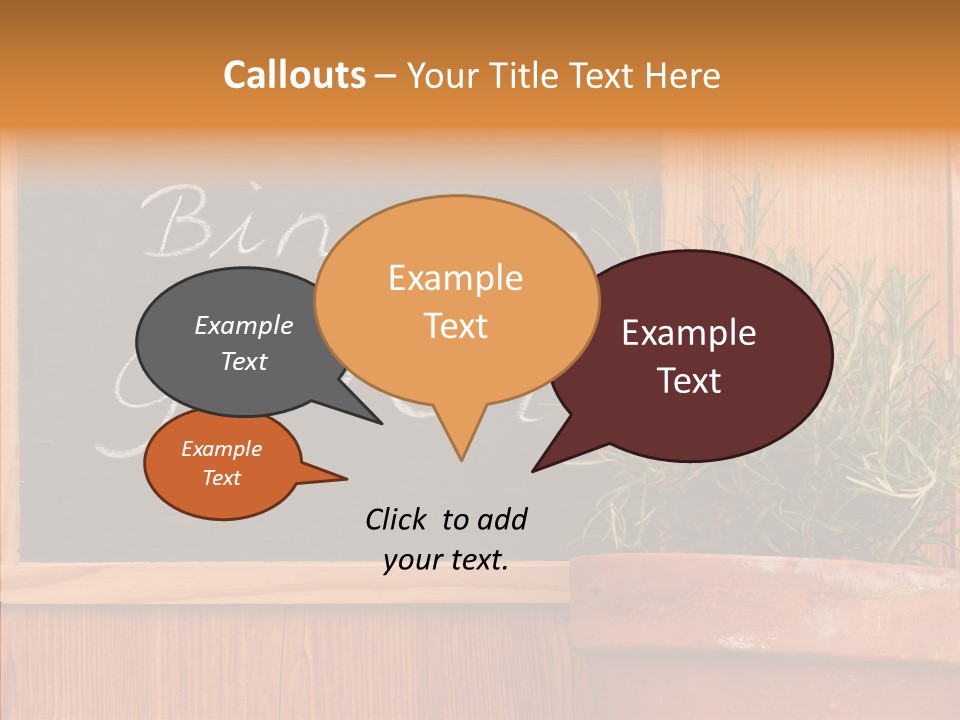 Handschrift Notiz Heilkraut PowerPoint Template