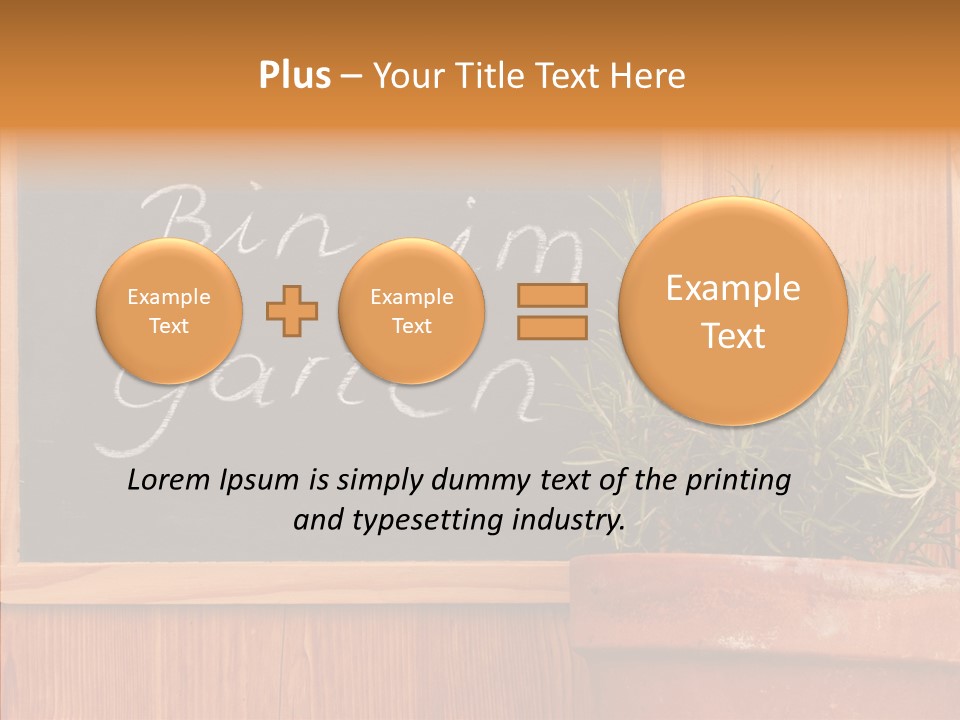 Handschrift Notiz Heilkraut PowerPoint Template