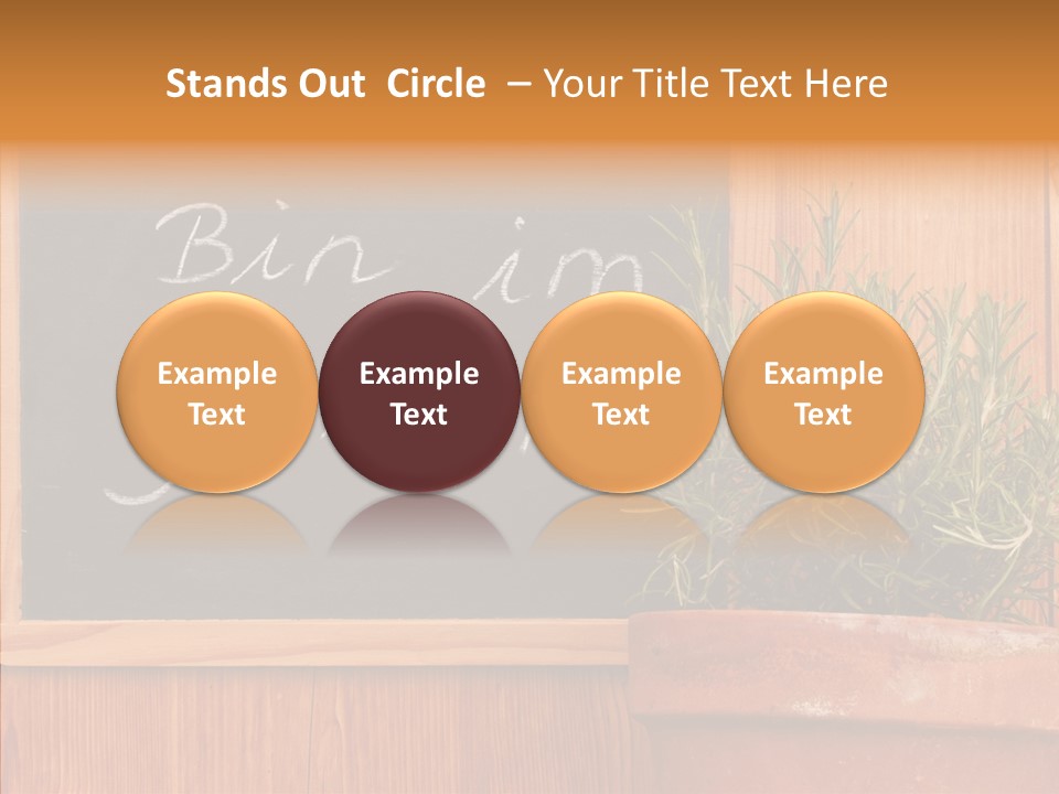 Handschrift Notiz Heilkraut PowerPoint Template