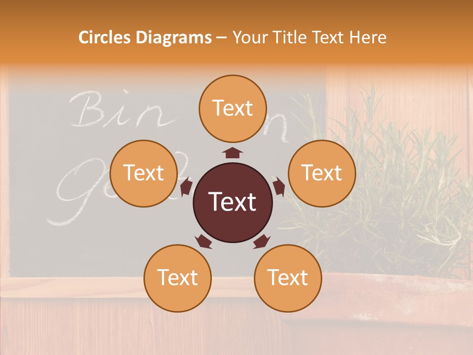 Handschrift Notiz Heilkraut PowerPoint Template