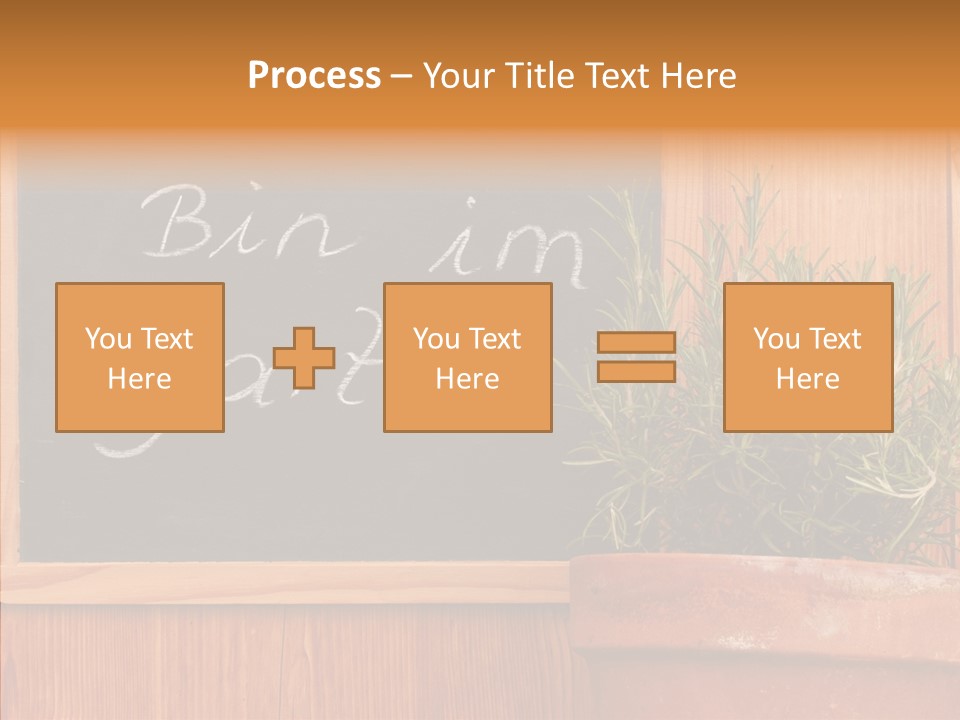 Handschrift Notiz Heilkraut PowerPoint Template