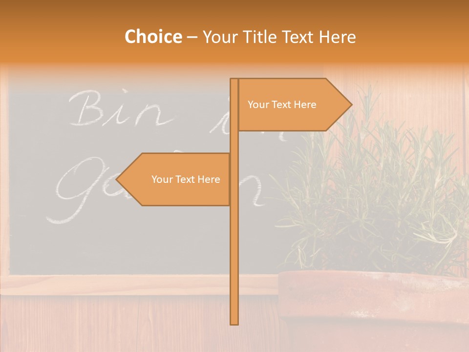 Handschrift Notiz Heilkraut PowerPoint Template