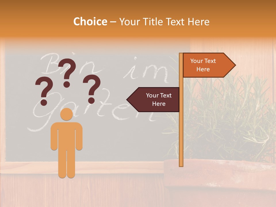 Handschrift Notiz Heilkraut PowerPoint Template