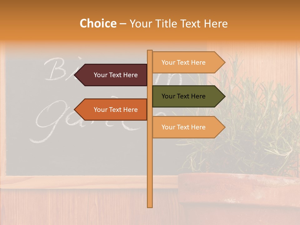 Handschrift Notiz Heilkraut PowerPoint Template