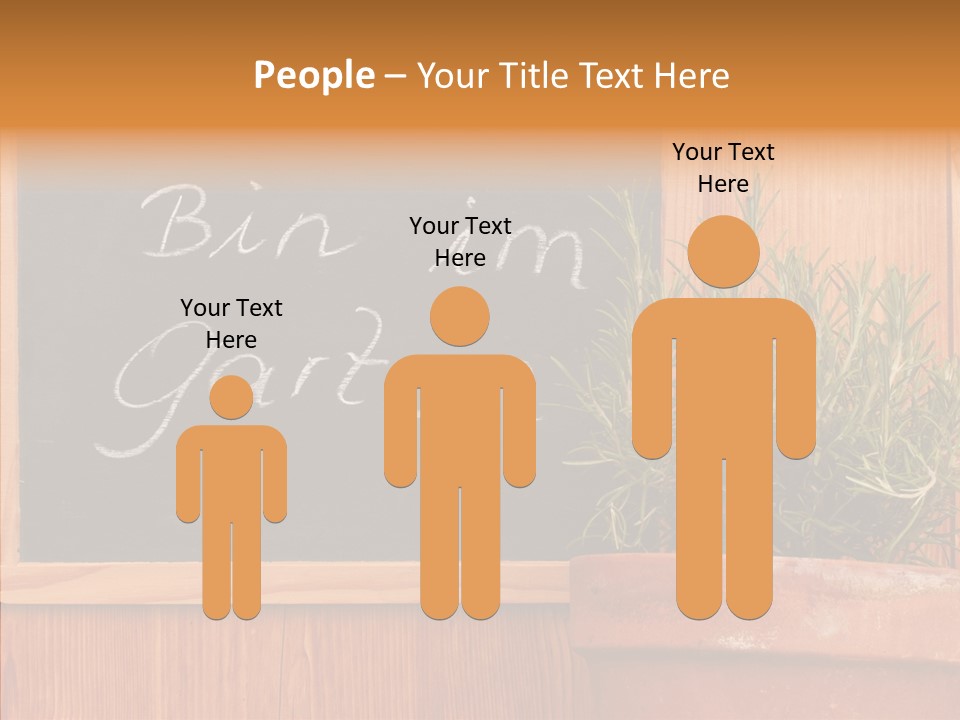 Handschrift Notiz Heilkraut PowerPoint Template