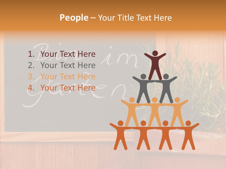 Handschrift Notiz Heilkraut PowerPoint Template