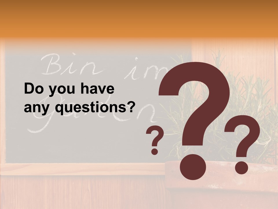 Handschrift Notiz Heilkraut PowerPoint Template