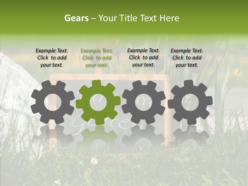 Textur Jahreszeitlich Steine PowerPoint Template