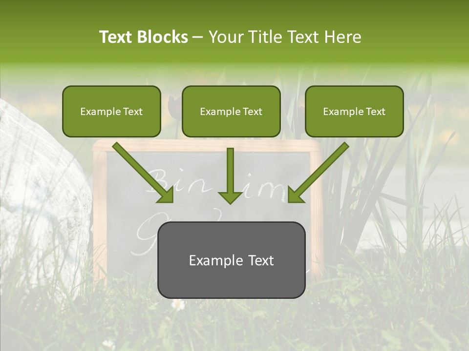 Textur Jahreszeitlich Steine PowerPoint Template