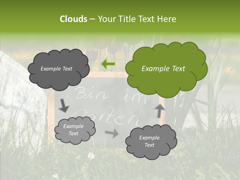 Textur Jahreszeitlich Steine PowerPoint Template