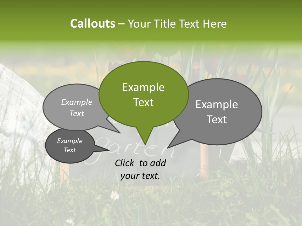 Textur Jahreszeitlich Steine PowerPoint Template