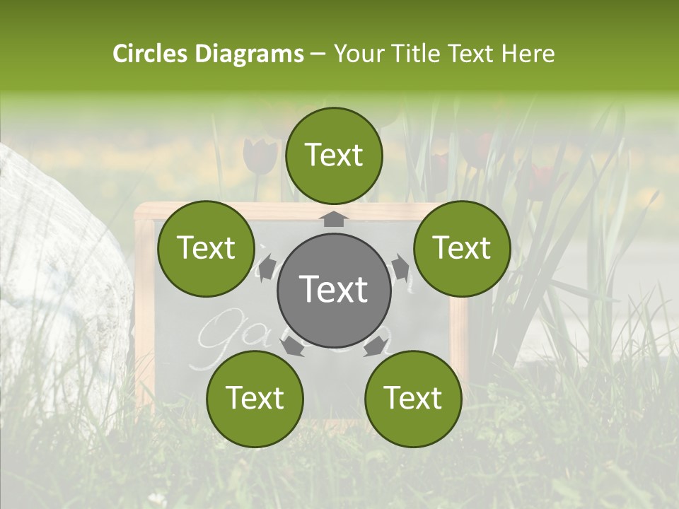 Textur Jahreszeitlich Steine PowerPoint Template