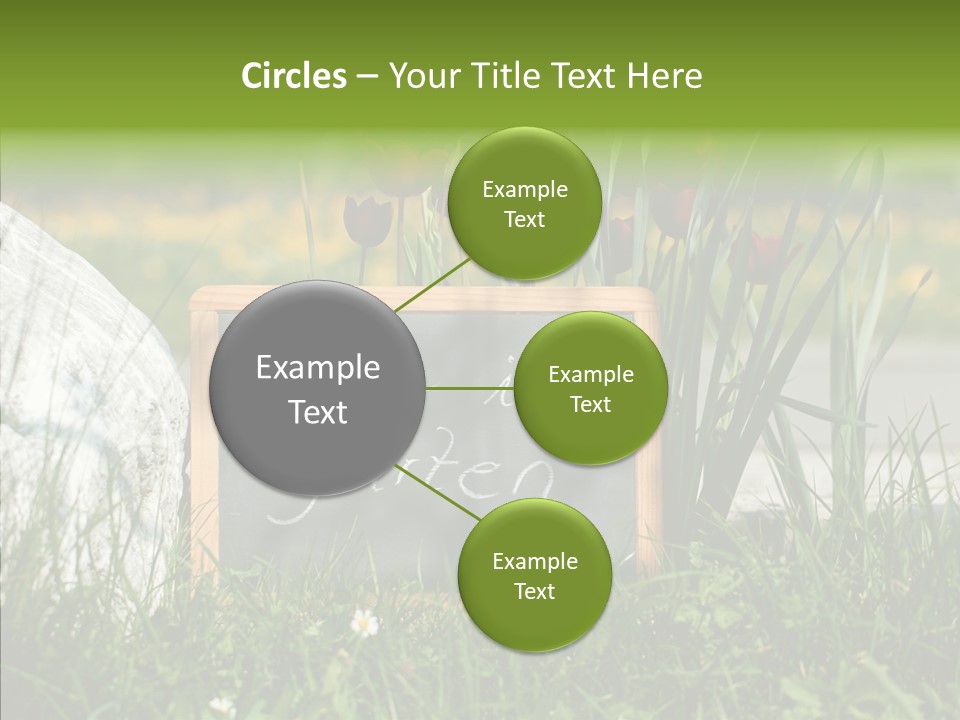 Textur Jahreszeitlich Steine PowerPoint Template