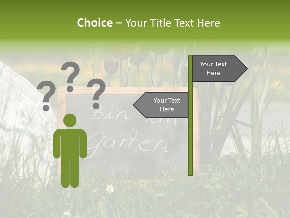 Textur Jahreszeitlich Steine PowerPoint Template