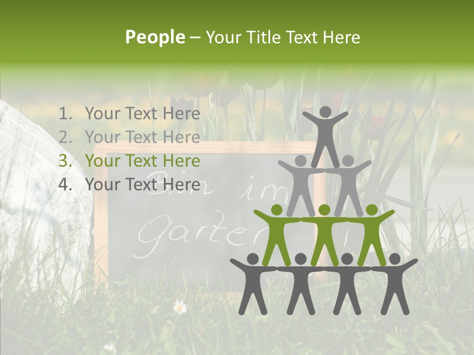 Textur Jahreszeitlich Steine PowerPoint Template