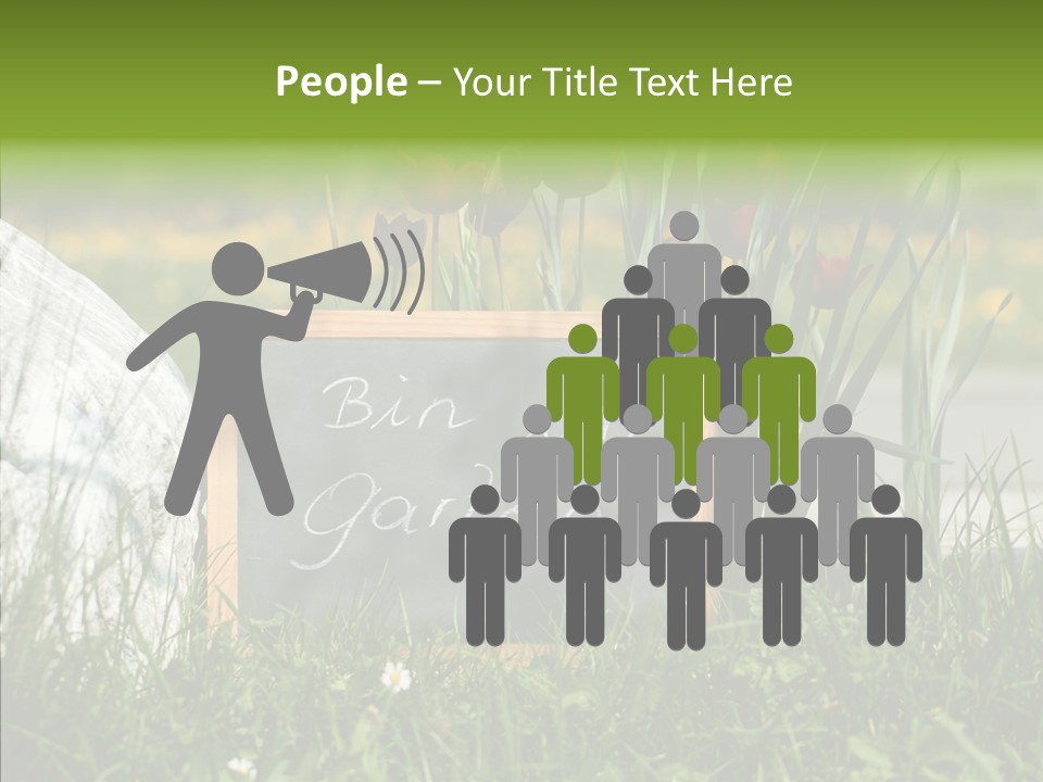 Textur Jahreszeitlich Steine PowerPoint Template