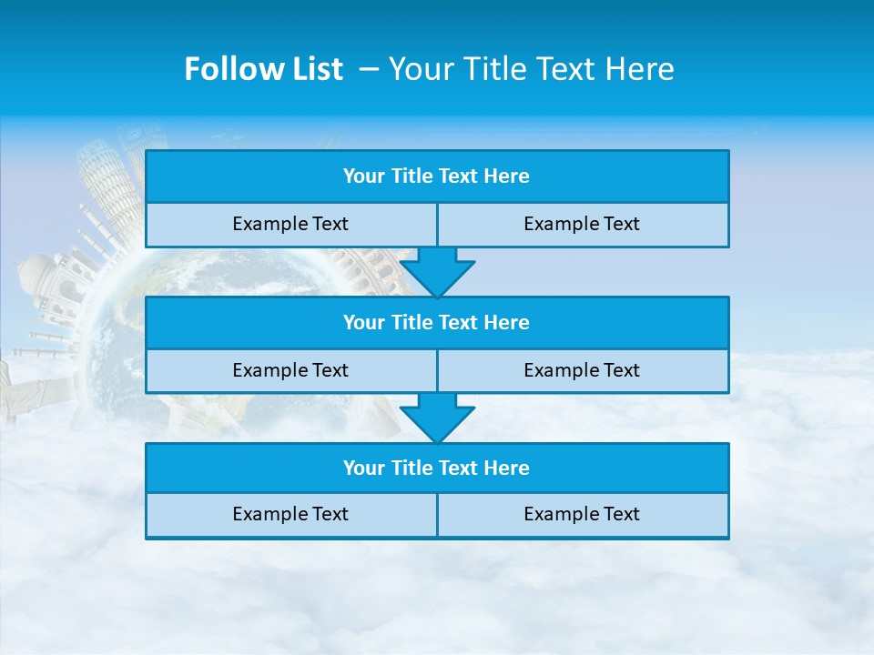 Liberty Countries Journey PowerPoint Template