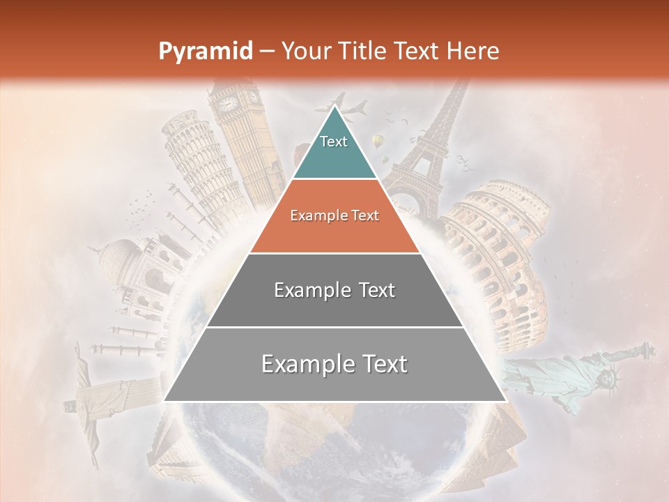 Flight Rome Europe PowerPoint Template