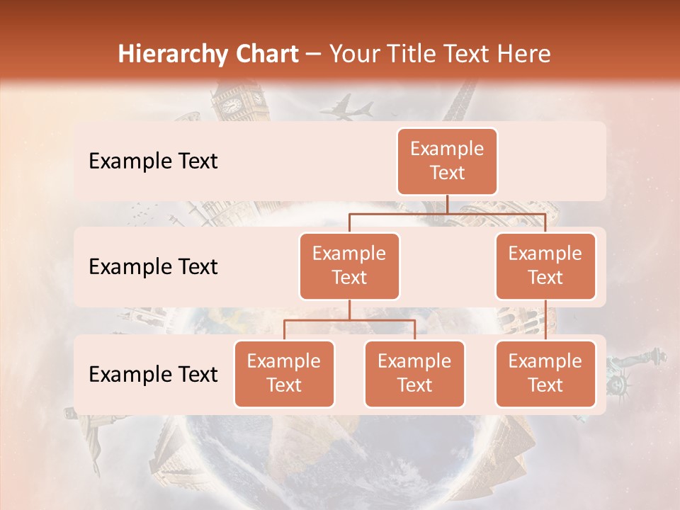 Flight Rome Europe PowerPoint Template