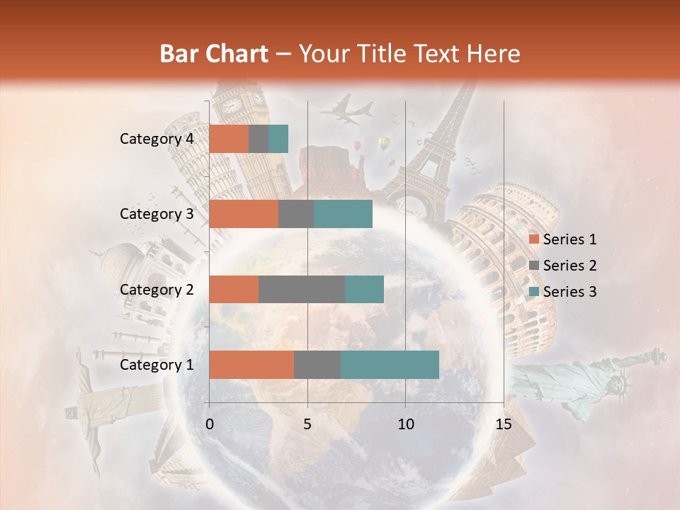 Flight Rome Europe PowerPoint Template