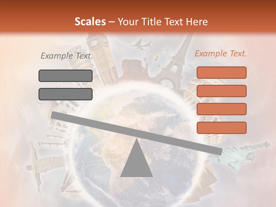 Flight Rome Europe PowerPoint Template