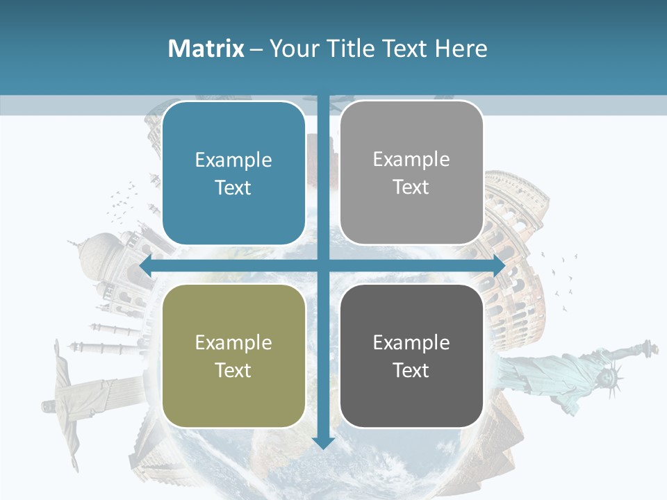 Planet Mahal Usa PowerPoint Template