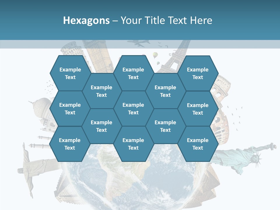 Planet Mahal Usa PowerPoint Template