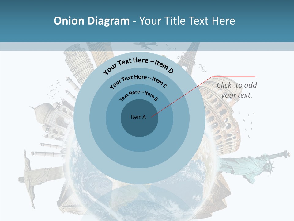 Planet Mahal Usa PowerPoint Template