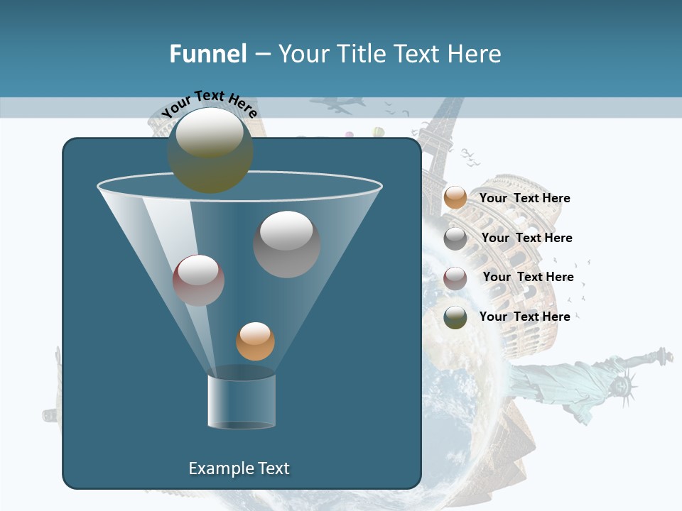 Planet Mahal Usa PowerPoint Template
