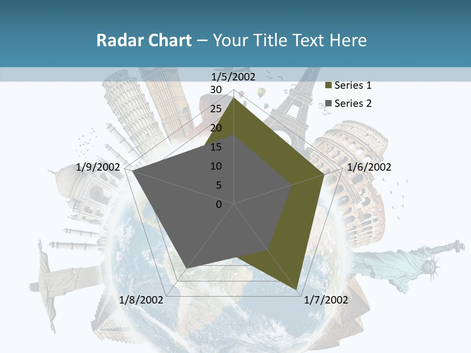 Planet Mahal Usa PowerPoint Template