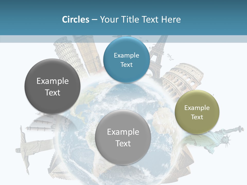 Planet Mahal Usa PowerPoint Template