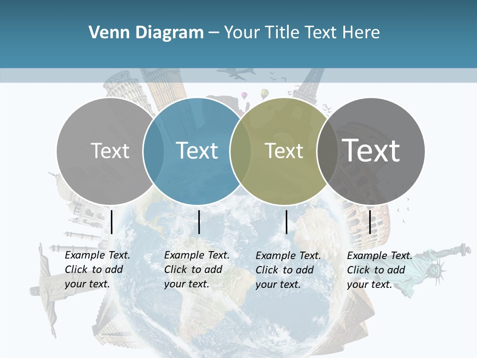 Planet Mahal Usa PowerPoint Template