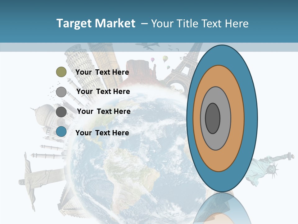 Planet Mahal Usa PowerPoint Template