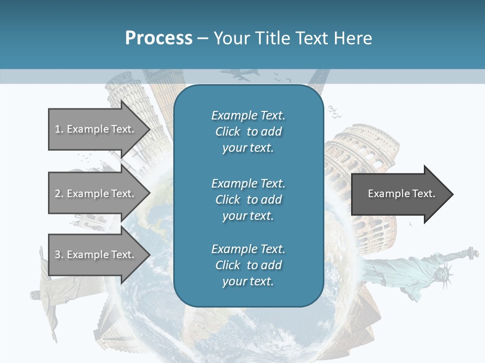 Planet Mahal Usa PowerPoint Template