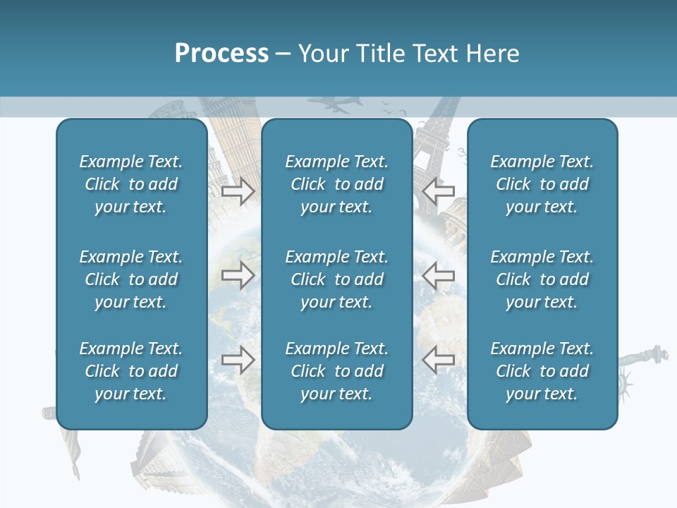 Planet Mahal Usa PowerPoint Template