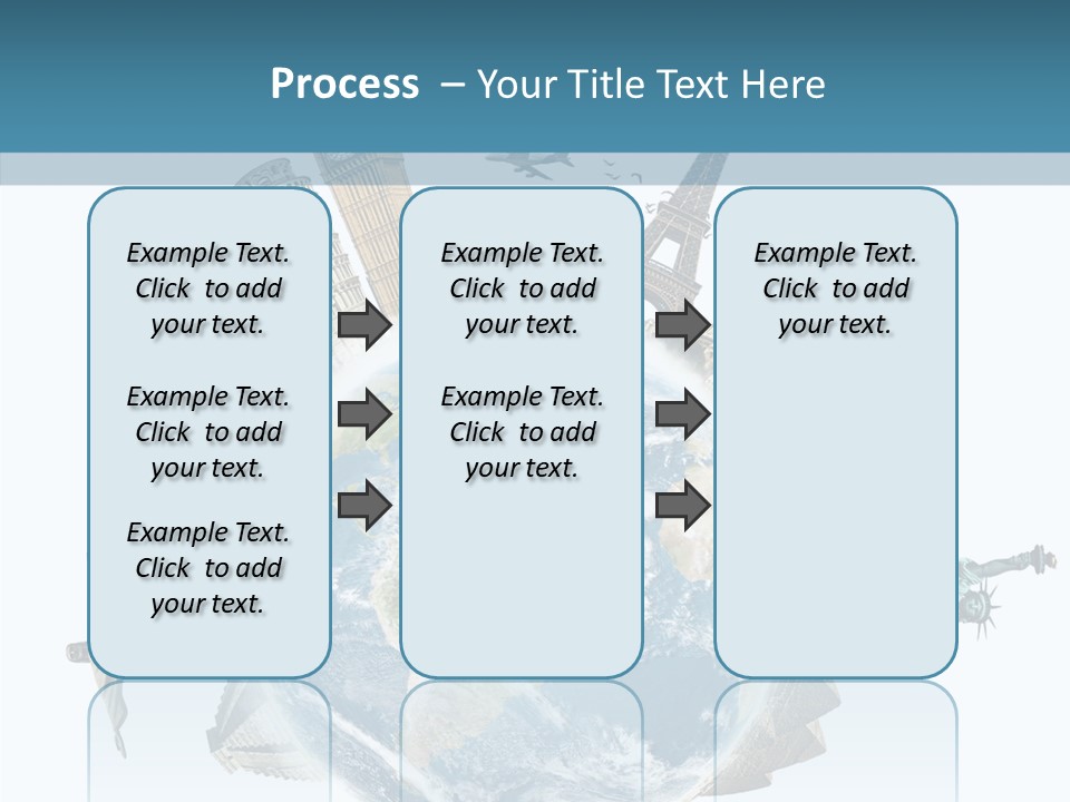 Planet Mahal Usa PowerPoint Template