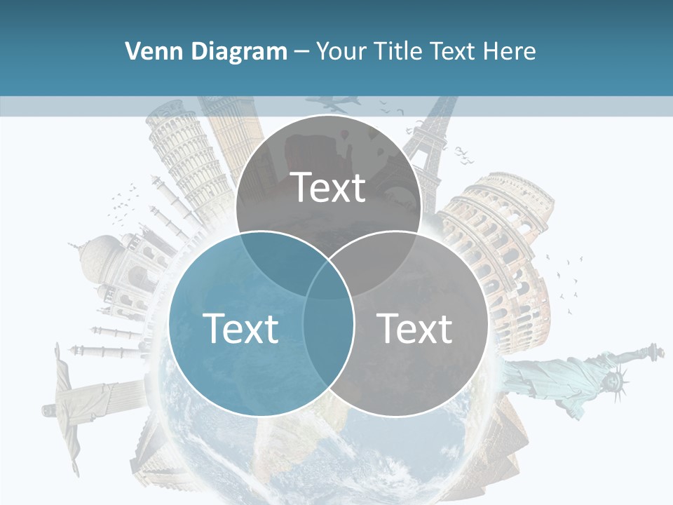 Planet Mahal Usa PowerPoint Template