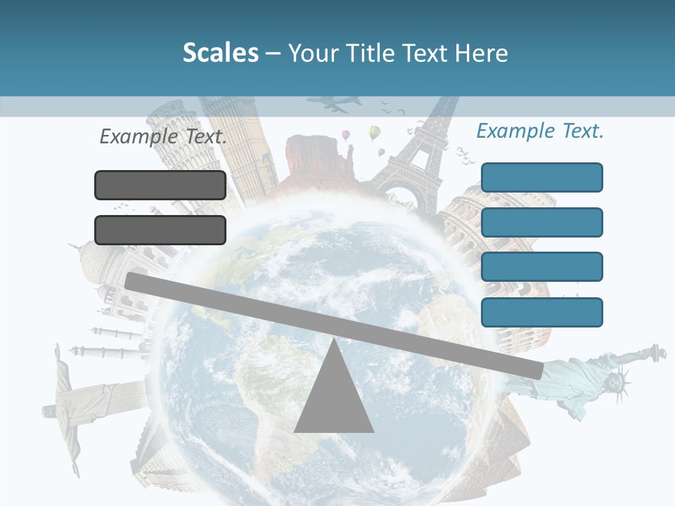 Planet Mahal Usa PowerPoint Template